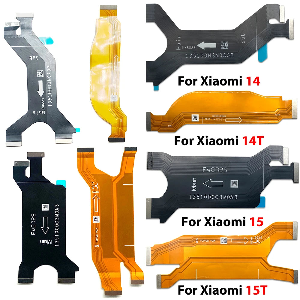 NEW Main FPC Board Connect Mainboard Flex Cable Ribbon Repair Part For Xiaomi Mi 14 15 14T 15T Pro 14 Ultra