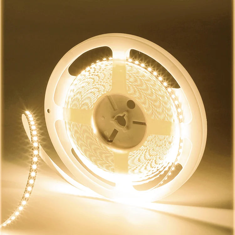 12V 24V LED Strip Light SMD 2835 6000K 3000K Warm White Stripe Flex Tape Light 120LEDs/M 240LEDs/M 8mm 10mm PCB for Lighting