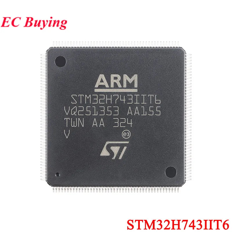 5Pcs/1pc STM32H743 STM32H743IIT6 STM32H743XIH6 STM32 H743IIT6 H743XIH6 ARM Cortex-M7 32-bit Microcontrollers-MCU IC Chip