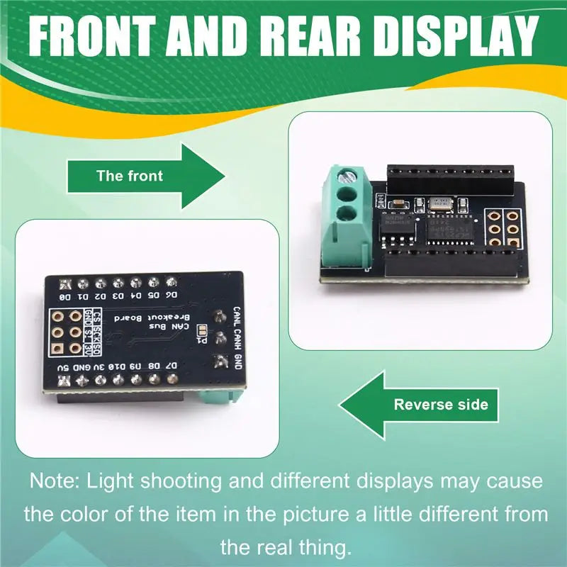 AED7-CAN Bus Breakout Board For Seeedstudio-XIAO And Qtpy On-Board MCP2515 SN65HVD230
