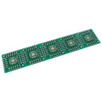 10PCS HTQFP QFN48 PCB Board To DIP48 QFN44 0.5mm Pitch QFP48 QFP44 PQFP LQFP Adapter Board SMT To DIP Adapter Converter Plate