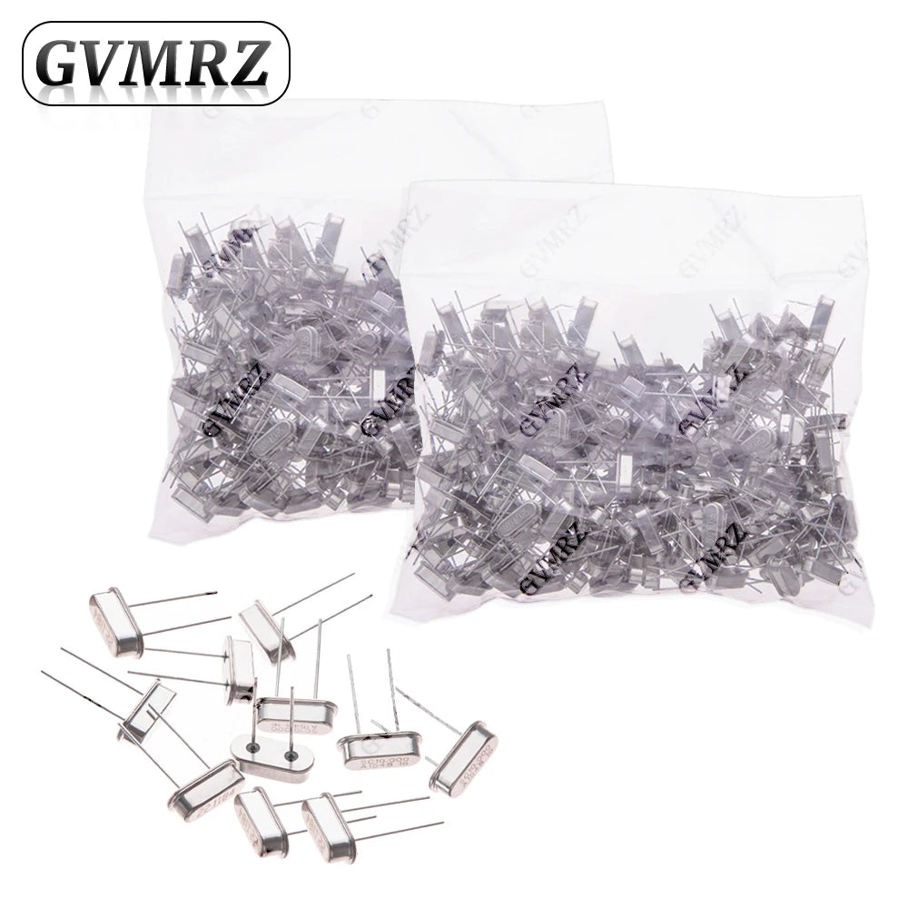 10PCS/200PCS HC-49SMD SMD 2Pin Passive Crystal Oscillator 27MHZ 32MHZ 25MHZ 16MHZ High Precision Quartz Resonator  24MHZ 8MHZ