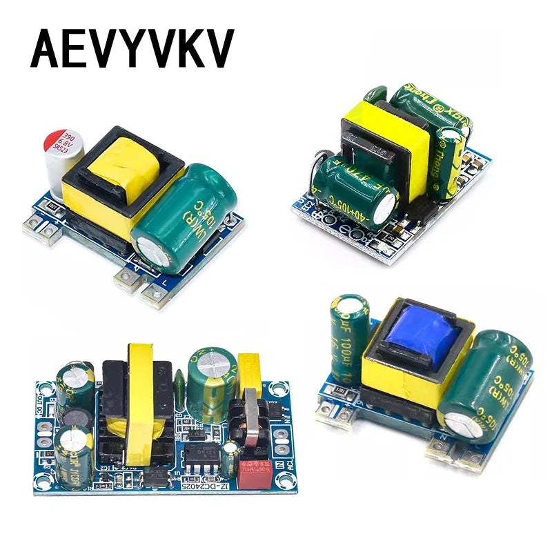 1-10PCS AC-DC 220V to 5V Step Down Converter 5V 700mA Isolated Switching Power Module 3.5W Buck Regulator Precision Power Module