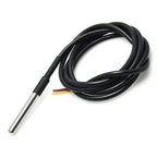1-10PCS Waterproof DS18B20 thread temperature probe temperature sensor Stainless steel package 1m 2m 3m 5m 18B20 wire arduino