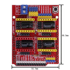 New CNC Shield V3 V4 Engraving Machine / 3D Printer / + A4988/DRV8825 Driver Expansion Board for Arduino DIY Kit