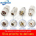1Pcs UHF SO239 PL259 SO-239 PL-259 Male to N Male to Female Straight Connector UHF to N RF Coaxial Adapter Connector