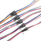 5Pair/10Pcs SM JST LED Connector Cable 2/3/4/5/6 Pin Plug Socket Male Female Wire Connector For RGB RGBW LED Strip Light Adapter