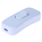 New 1Pc Light Switch AC 250V ON/OFF Table Desk Lamp Cord Toggle Rocker Switches Control For LED Lights Wiring Electric Switch
