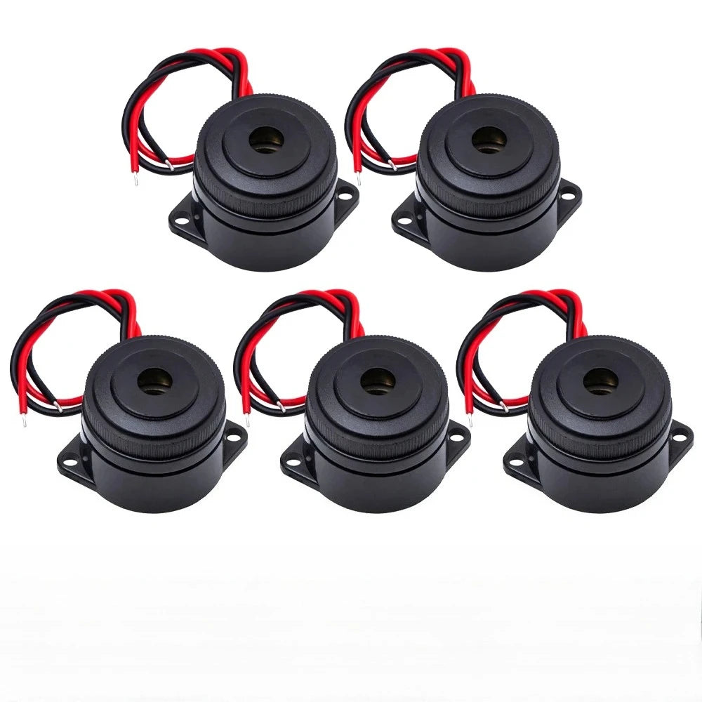 2910 Piezo Electric Active Buzzer Beep Speaker 3-24V 90DB 3025 Continuous Sound Alarm DIY Spiral DC Refrigeration Equipment
