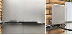 200kg-300kg Swing Gate Linear Actuator Motors Kit with Push Button Photocell Alarm Lamp (GSM Module Keypad Optional)
