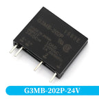 1/5/10Pcs Relay Module G3MB-202P G3MB 202P DC-AC SSR Input 5V/12V/24V DC Output 240V AC 2A Solid State Relay Module