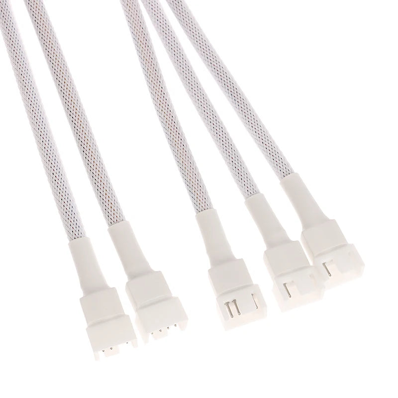 4 Pin 1 To 1/2/3/4 Motherboard CPU Fan Computer Case Fan Extension Adapter Cable PWM Female To 4 Pin Splitter Cable