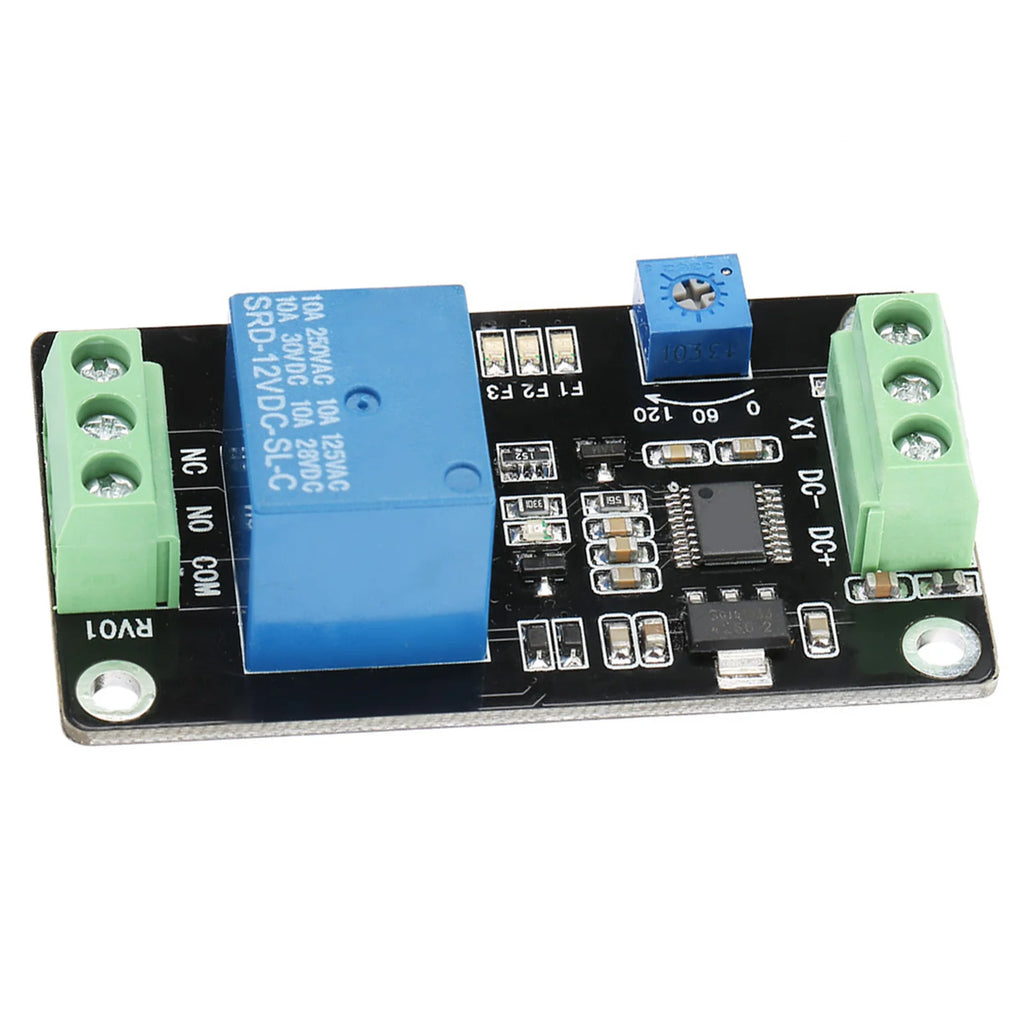 Delay Timer Relay Self locking Delay On Off Time Switch Super 555 Timer DC 5V/12V/24V