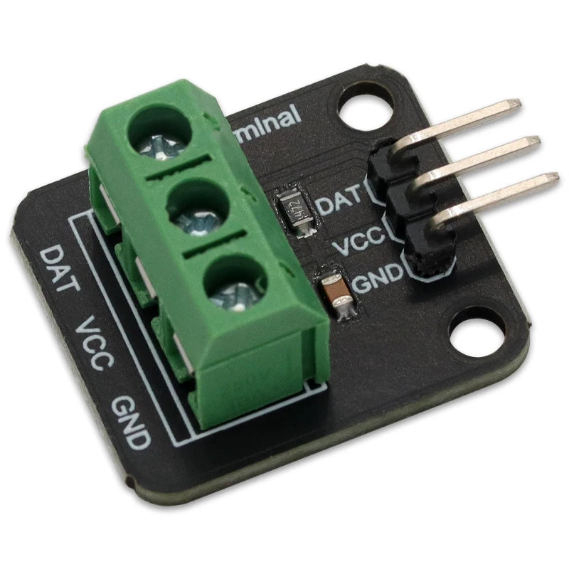 1/3/5Pcs DS18B20 Temperature Sensor Module Digital Waterproof Stainless Steel Probe for Arduino