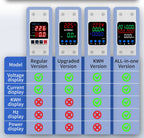 GTRIC Voltage Protection Relay Din Rail Over Under Voltage Protector 230VAC 40A 63A Adjustable Voltage Current Protection Device