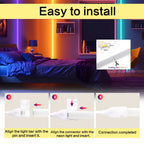 220V COB LED Strip Light With Switch/Dimmer Plug Super Bright 288LEDs/M IP65 3000K 4000K 6000K High Quality Indoor Outdoor Decor