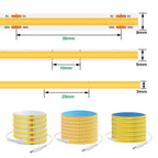 3MM 5MM 8MM COB LED Light Strip 5V 320LEDs PIR Motion Sensor Flexible Night Light USB/AAA Battery Powered Tape 3000K 4000K 6000K