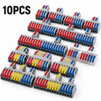 1 In Multiple Out Mini Fast Wire Connectors Universal Compact Push-in Terminal Block Cable Splitter LED Lighting Wiring 1/5/10PC