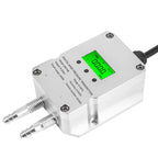 Industrial Air Pressure Transmitter Hvac System LCD Display -30-300Kpa Digital Micro Wind Gas Differential Pressure Transmitter