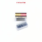 10pcs Multi-Color LED Display Bargraph Light 10 Segments Red Blue Yellow White Green Single Color Battery Level Bar Graph DIY
