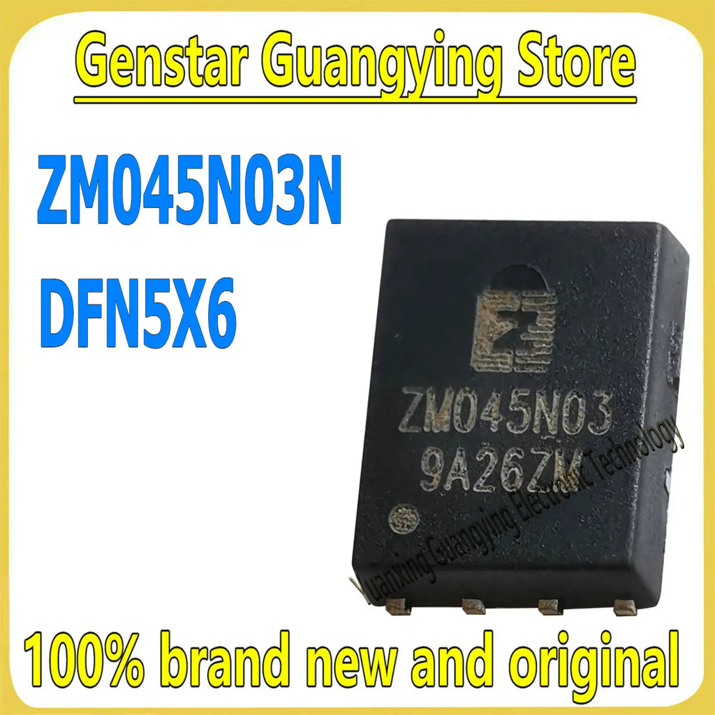 (1 Piece) ZM045N03N ZM045N03 045N03 SMD DFN5X6 N-Channel MOSFET Chipset Brand New Original
