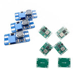MT3608 Adjustable Boost Module 2V-24V 2A for 5/9/12/28V Arduino / Mini MP1584EN DC-DC Buck Module Adjustable Voltage Output