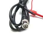 BNC Q9 Male Plug to Dual Hook Clip Alligator Clip 4MM Banana Plug Oscilloscope Test Probe 75ohm BNC to BNC RCA Cables Connector