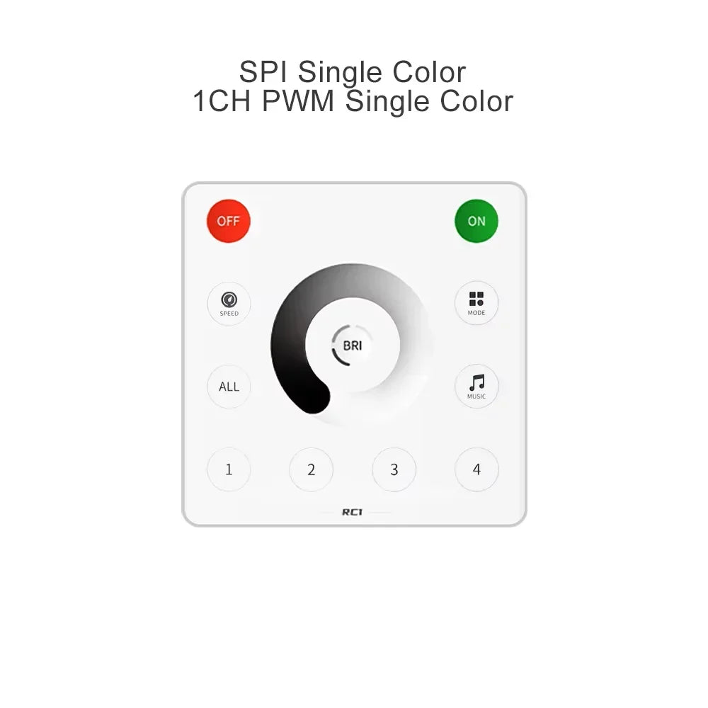 LED Controller Universal Wifi SPI Pixel Dimmer SP530E Addressable Controller PWM RGB RGBW RGBCCT LED Dim 5-24V LED Light