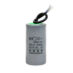 CD60 motor starting capacitor 100/150/200/250/300/350/400/450/500UF 450V single-phase capacitor motor