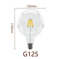 1-4pcs G80 G95 G120 LED Bulb E27 2W 4W 6W 8W AC 220V Energy Saving Global Light Lampada Ampoule Lamp Retro Edison Filament Bulbs