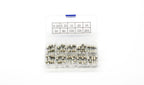 Promotion! 100Pcs Set 5x20mm Quick Blow Glass Tube Fuse Assorted Kits,Fast-blow Glass Fuses