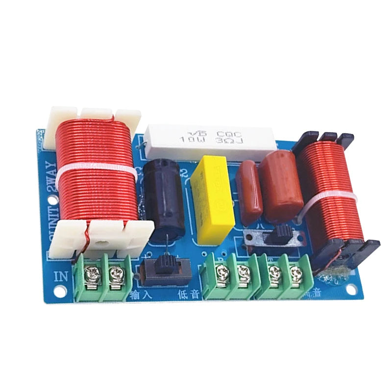 2-Way 250W 2500-3000Hz Frequency Divider DIY Speaker Filter Circuit Home Theater HiFi Stereo Audio Crossover Filters Modificatio