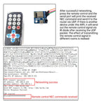ESP8266/ESP32 IR Transmitter&Receiver – NEC Protocol WiFi Transparent Transmission ESP Development Module for Smart Home Control