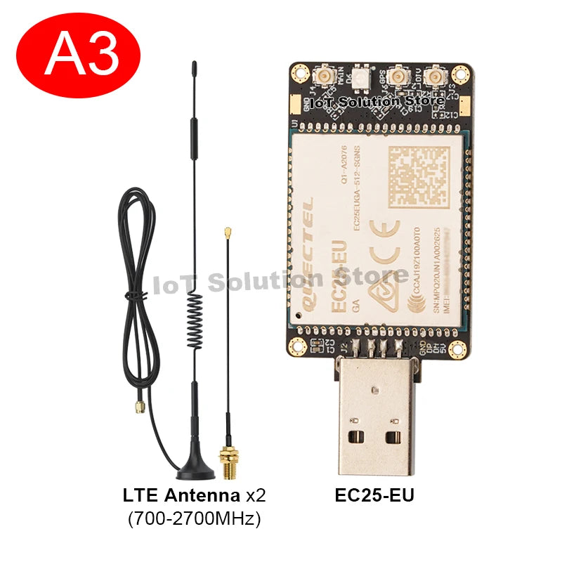 Quectel EC25-EU for Europe Region/Operator 150Mbps/50Mbps Cat.4 4G LTE USB Dongle EC25 EU EC25EU