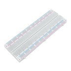 1p MB-102 MB102 Breadboard 400 830 Point Solderless PCB Bread Board Test Develop Dupont line DIY for arduino laboratory SYB-830