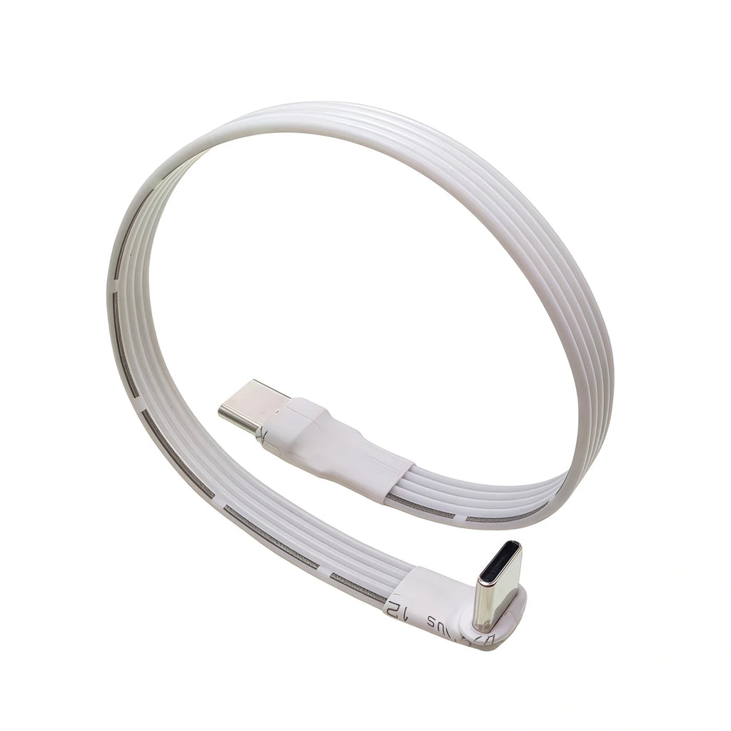 5CM 10CM 30CM USB 2.0 Type-C Flat Cable Extension FPC Cable USB 2.0 USB-C 90° Up/Down Angled Plug 5CM-1M