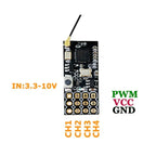 FLYSKY FS2A 4CH AFHDS 2A Receiver Mini Compatible  PWM Output for FS-i6 FS-i6X FS-i6S Transmitter RC Quadcopter
