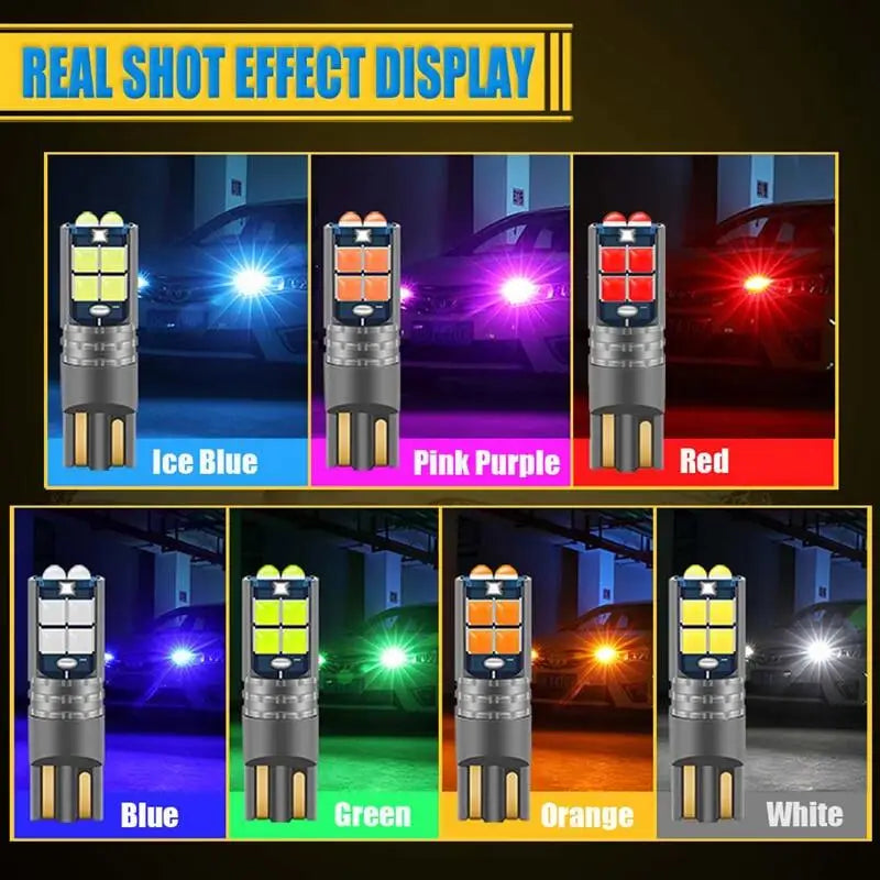 T10 Led Park Lights 12V 24V T10 for Truck Motorcycle Scooter Car T10 W5W Position Light License Plate Light DRL