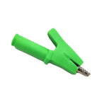 5Pcs 10mm Crocodile Clips with 4mm Banana Jack Socket, Electrical Test Clamp for Multimeter Power Testing