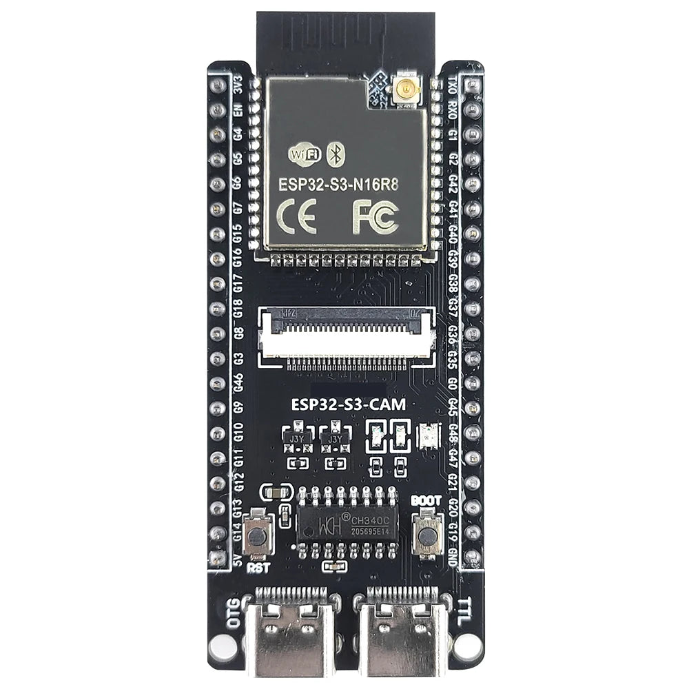 ESP32S3 Development Board Kit with 2.8 Inch Display With 2.4G Wifi Module  8MB PSRAM 16MB FLASH ESP32-S3 N16R8 CAM Type-C