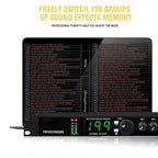 Professional Digital Reverb and Multi Effect DSP Processor Audio Processor Equalizer Vocal Microphone