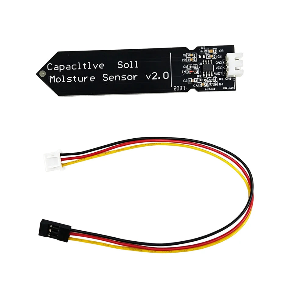 Capacitive Soil Moisture Sensor Module Corrosion Resistant Capacitive Soil Moisture Sensor Board W/ Gravity for Arduino