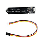 Capacitive Soil Moisture Sensor Module Corrosion Resistant Capacitive Soil Moisture Sensor Board W/ Gravity for Arduino