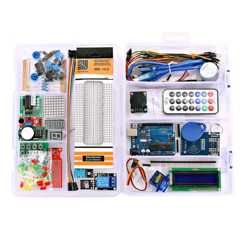 RFID Starter Kit for Arduino For UNO R3 official version ATMEGA328P RFID Upgraded version Learning Suite With Components Box