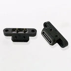 Type-C TYPE C 2Pin Female USB C Socket Port With Screw Hole 2P Waterproof Female Plug 180 Degree Waterproof