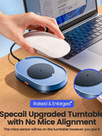 Vaydeer Undetectable Mouse Mover, Mouse Jiggler Device with ON/Off Switch, Driver-Free Shaker Wiggler Mouse Movement Simulation