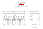 20PCS  1.25 1.25mm with lock Connector Socket Pin Header Vertical Horizontal JST Housing terminal  2P 3P 4P 5P 6P 7P 8P 9P 10PIN