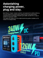 SkyRC B6 neo Smart Charger DC 200W PD 80W LiPo Battery Balance Charger SK-100198 Compact 6S Charger Discharger