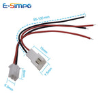 XH 2.54mm 2 Pin TJC3 10CM Male Female Cable Connector Micro XH2.54 2P Plug Jack Socket Terminal Wire Cables Connectors 26AWG