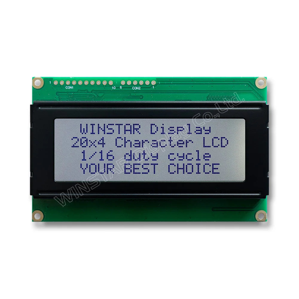 Winstar New WH2004AR-TFH-JT# ST7066 IIC/SPI 204 2004 20*4 20x4 Character UART LCD Display Module 5V Screen